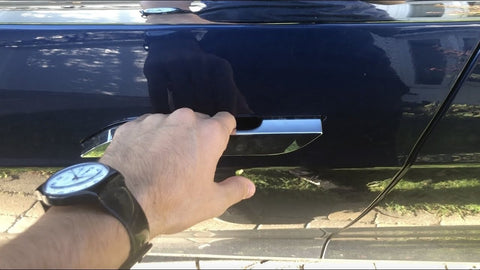 few things you may do if the door handle on your Tesla Model S