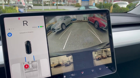 Tesla Model 3 Includes Two Automated Parking Functions