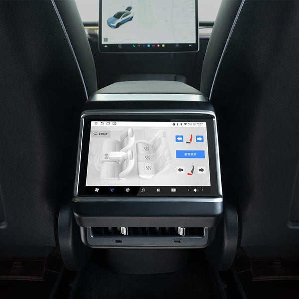 Hinterer Klima- und Mediensteuerungsbildschirm für Tesla Model 3/Y