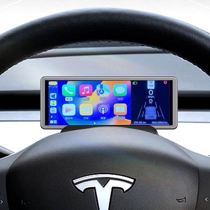 Model 3/Y - 6,86-inch Android display dashboard with front viewing camera -  Tesland