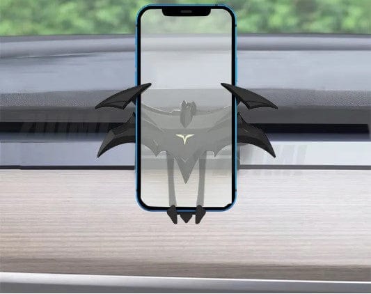 Bat Symbol Mobile Phone Mount Bracket