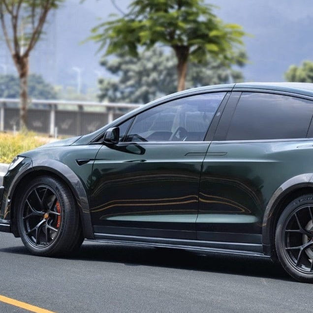 Carbon Side Skirts For Tesla Model X