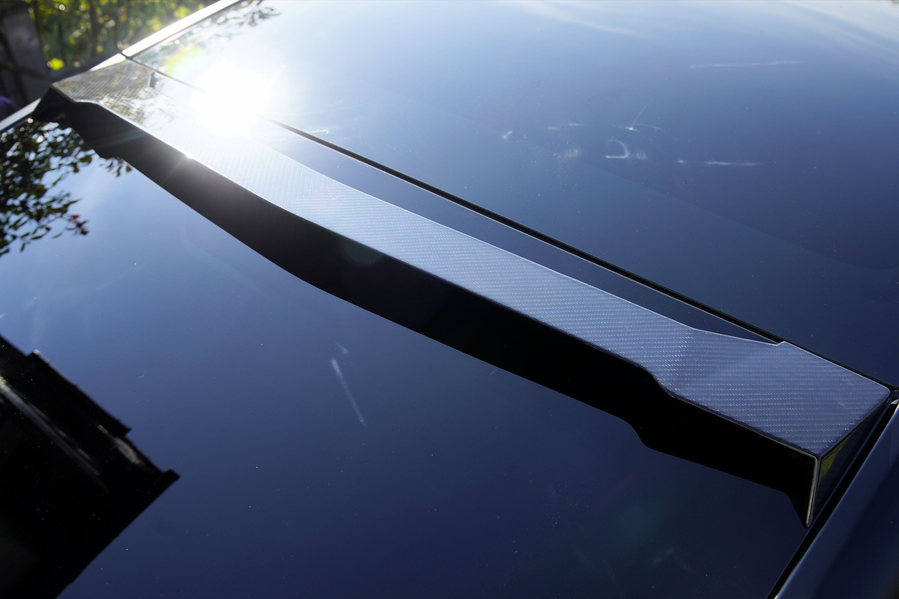 Carbon Fiber Rear Spoiler For Tesla Model X