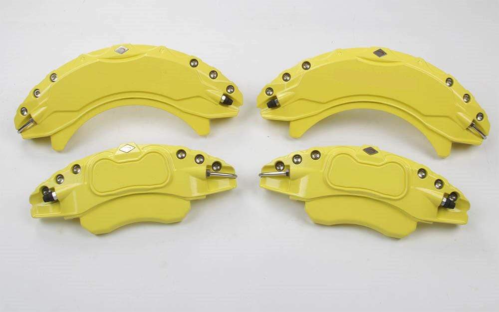 Yellow Brake Caliper Covers