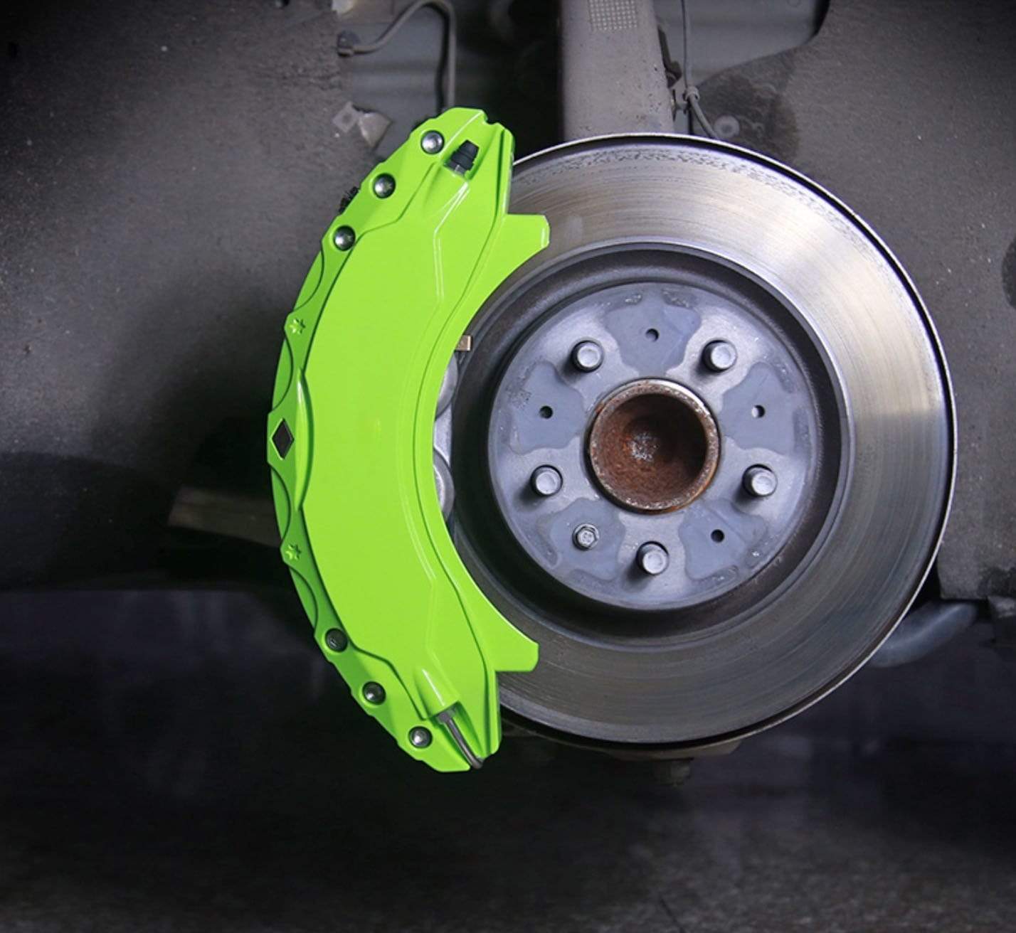 Green Brake Caliper Covers