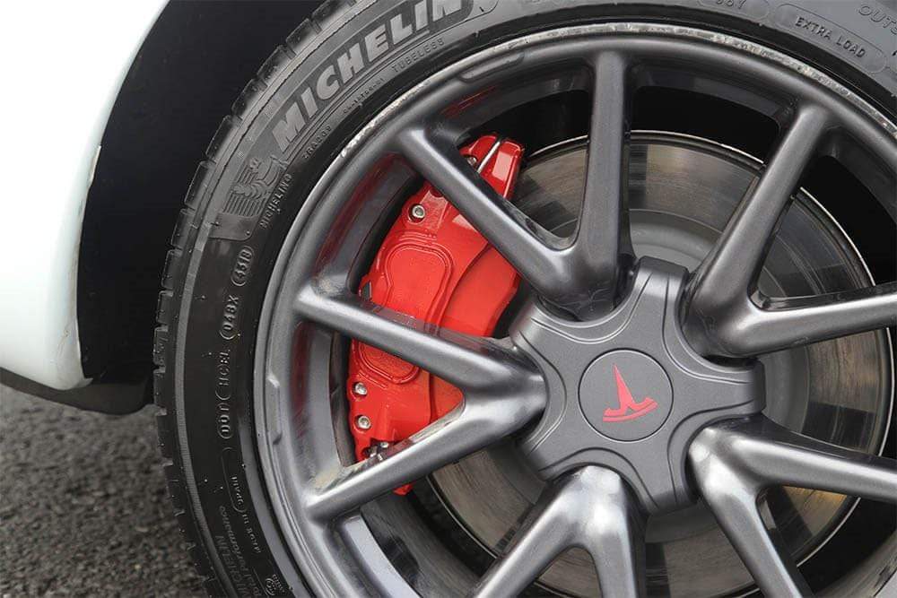 Red Brake Caliper Covers