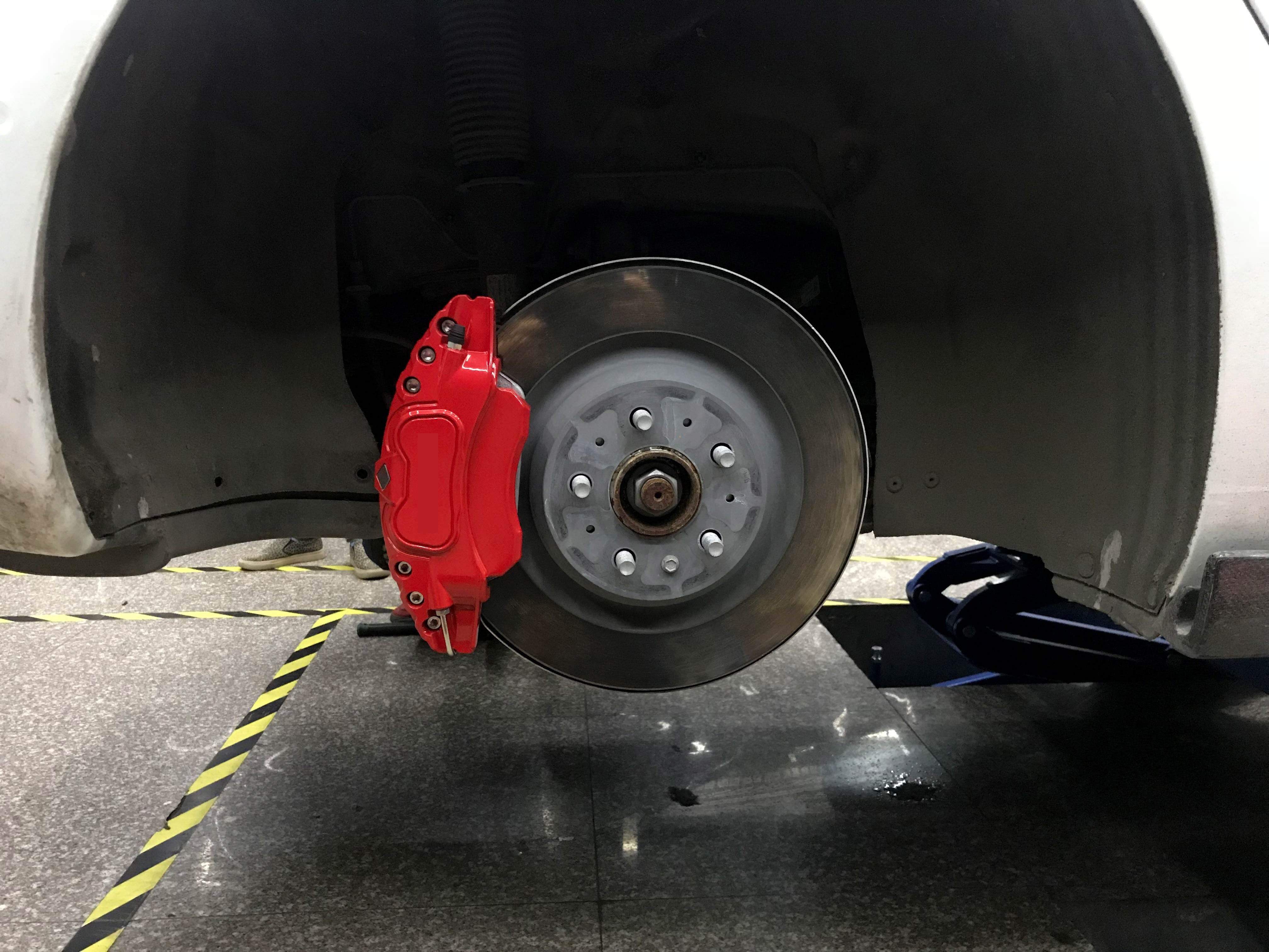 Red Brake Caliper Covers