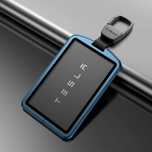 Tesla Model 3/Y Schlüsselkartenhalter aus Leder (2017–2023)