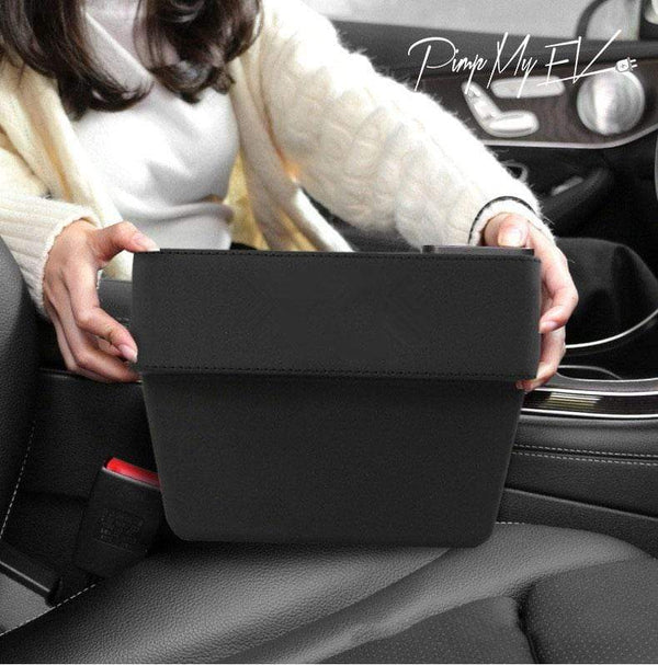 Kaufe Leather Car Seat Crevice Storage Box For MG HS EHS 2018