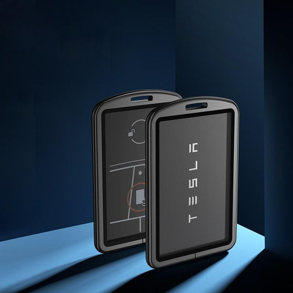 EVBASE Tesla Key Card Holder Model 3/Y/X/S Key Card Case With Key