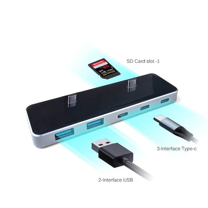 USB Hub 5 in 1 Ports for Tesla Model Y 3 2016 2017 2018 2019 2020 Dashcam  Sentry Mode Viewer USB Hub dongle USB - AliExpress