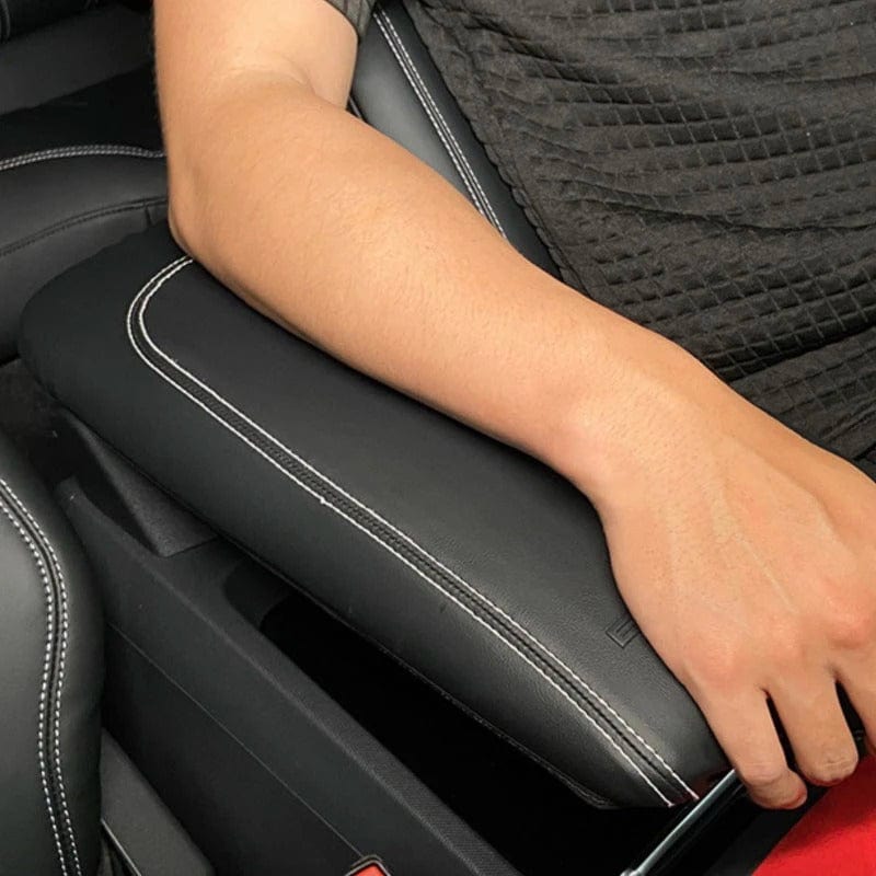 Vegan Leather Armrest Cover For Ford