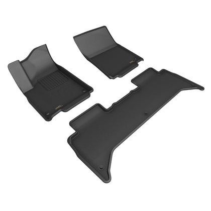 Range Rover Rubber Floor Mats - Front And Rear Mats, Black