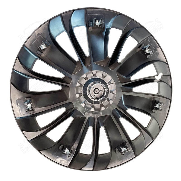 4PCS 19inch Custom Graphics Aerodisc Full Coverage Wheel Covers For Tesla  Model Y 2020-2024