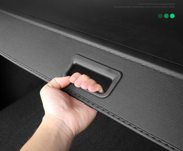 Einziehbare Kofferraumabdeckung Gepäckschirm Schild für Tesla Modell Y  2020-2023