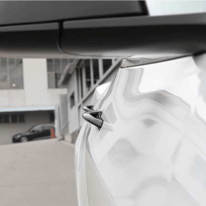 For Tesla Model 3/Y 2017-2021 Car Door Handle Cover Trim Protector Sticker  Door Handle Wrap Kit ABS Car Accessories 4Pcs