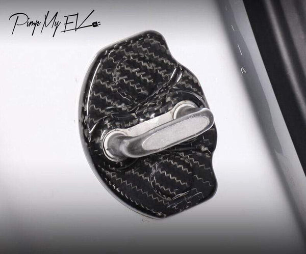 4pcs Lexus Logo Door Lock Cover Protection Metal Emblem Decoration