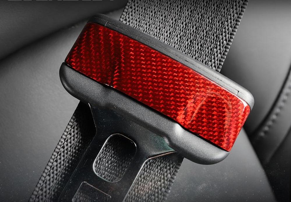 Carbon Fiber Seat Belt Fascia set