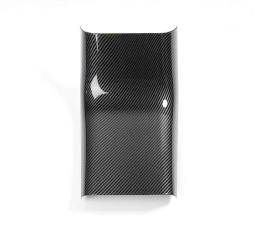 Carbon Fiber Style Rear AC Vent Lower Cover