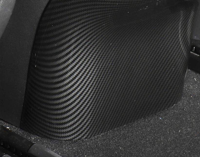 Carbon Fiber Style Rear AC Vent Lower Cover