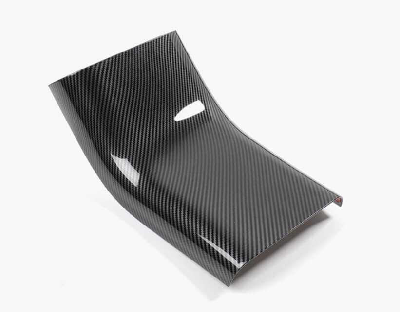 Carbon Fiber Style Rear AC Vent Lower Cover