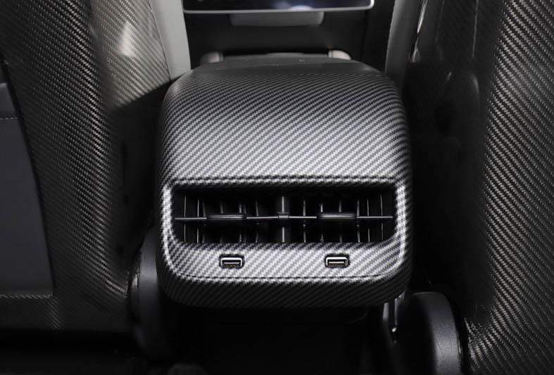 Rear Air Conditioner Vent Fascia for Tesla