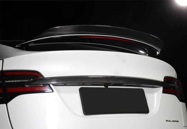 Echte Kohlefaser] Türverkleidungsabdeckung für Tesla Model X 2021+