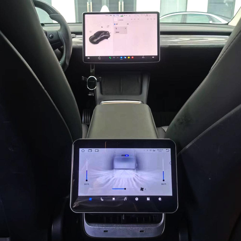 Rear Entertainment & Climate Control Screen For Tesla Model 3/Y 2017