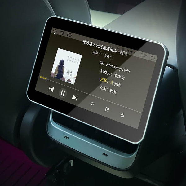 Hinterer Unterhaltungs- und Klimaanlagenbildschirm für Tesla Model 3/Y  2017-2023