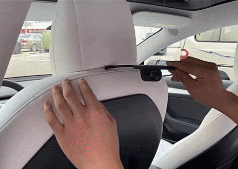 Hintere Kopfstützenhalterung für Telefon und Tablet für Tesla