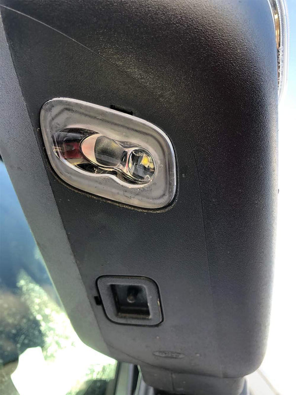 Custom LED Side Mirror Projector Puddle Approach Lights for Ford