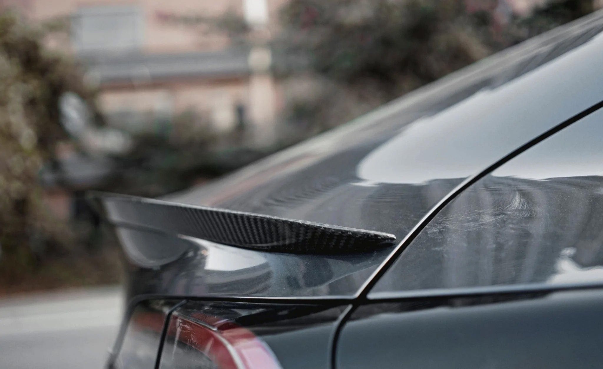 Carbon Fiber Rear Spoiler