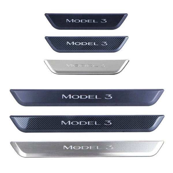 Willkommene Verschleißplatten für Tesla Model 3 2017-2023
