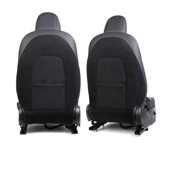  Leader Accessories 2pcs Leather Car Seat Cushions Non