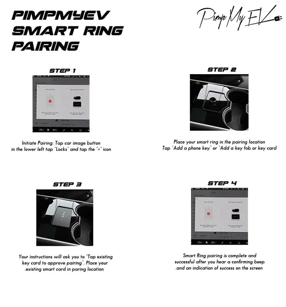  CNICK Accesorios de anillo inteligente Tesla: anillo de  cerámica para modelo 3 y modelo Y para reemplazar el llavero de la tarjeta.  (11, nieve) : Automotriz