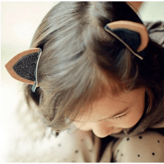 cat ear hair accessories