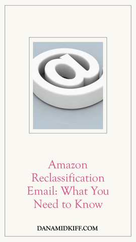 Reclassification Email from Amazon (no more GUILD!)