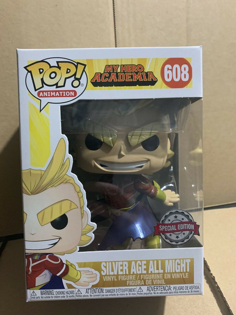 metallic all might funko pop