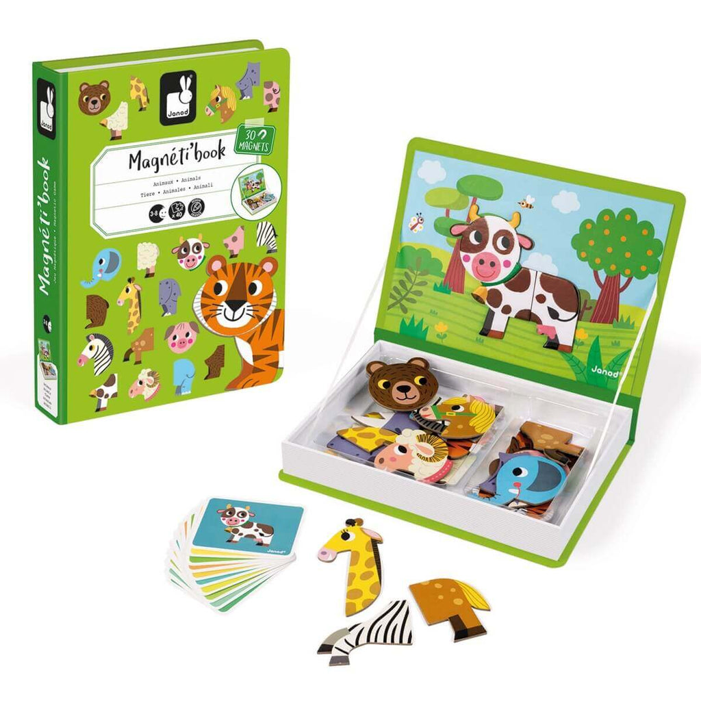 4 Seasons Magneti'Book : Educational magnetic games Janod - J02721