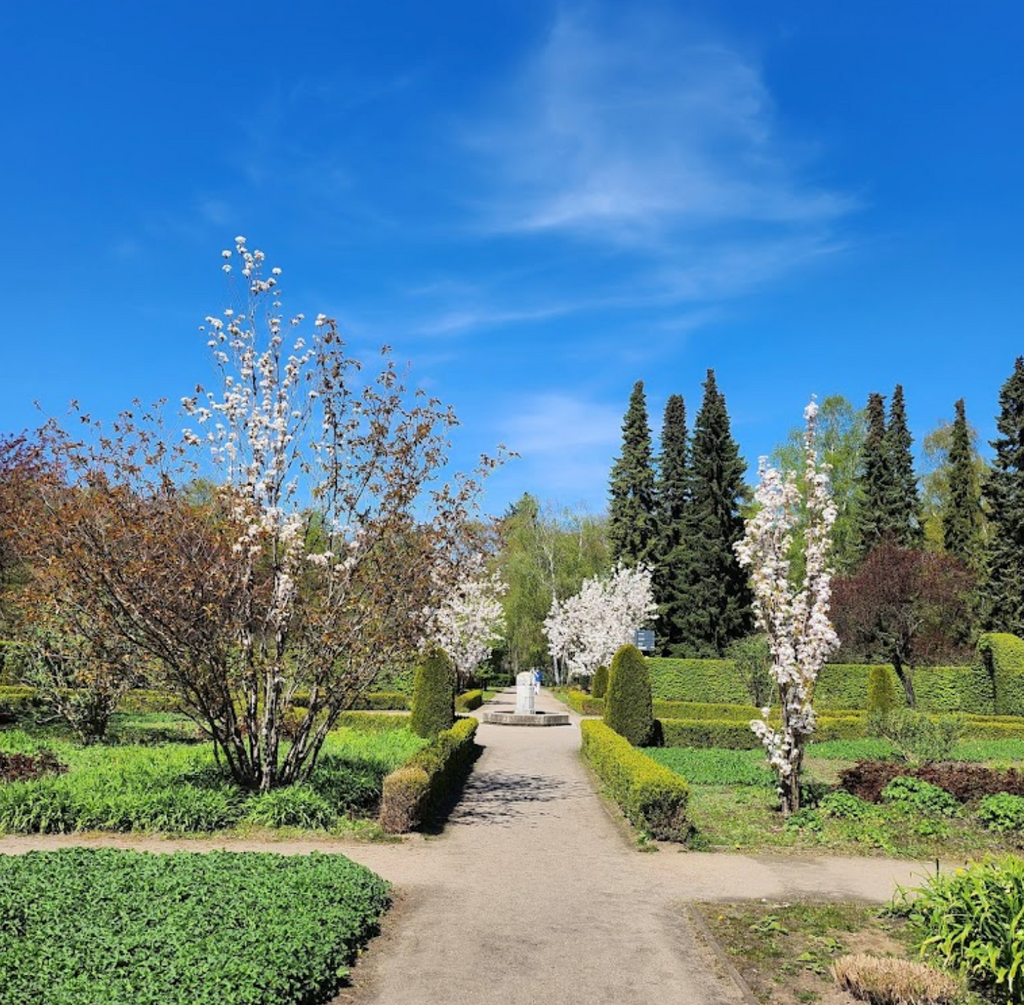 Der Hamburger Volkspark bei wunderschönem Wetter