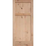 2 Panel Mission (C25)  MASONITE  Interior Wooden Door  Le Chateau Collection