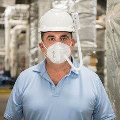 Wear Broad Airpro mask use Helmet