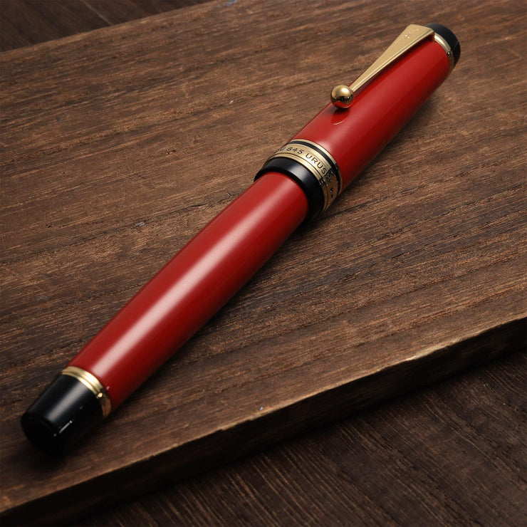 PILOT Custom 845 Vermillion Red 18K Gold Nib Fountain Pen - Pen Wing Stationery Pilot Pen Wing Stationery | Home to Customized Fountain Pens