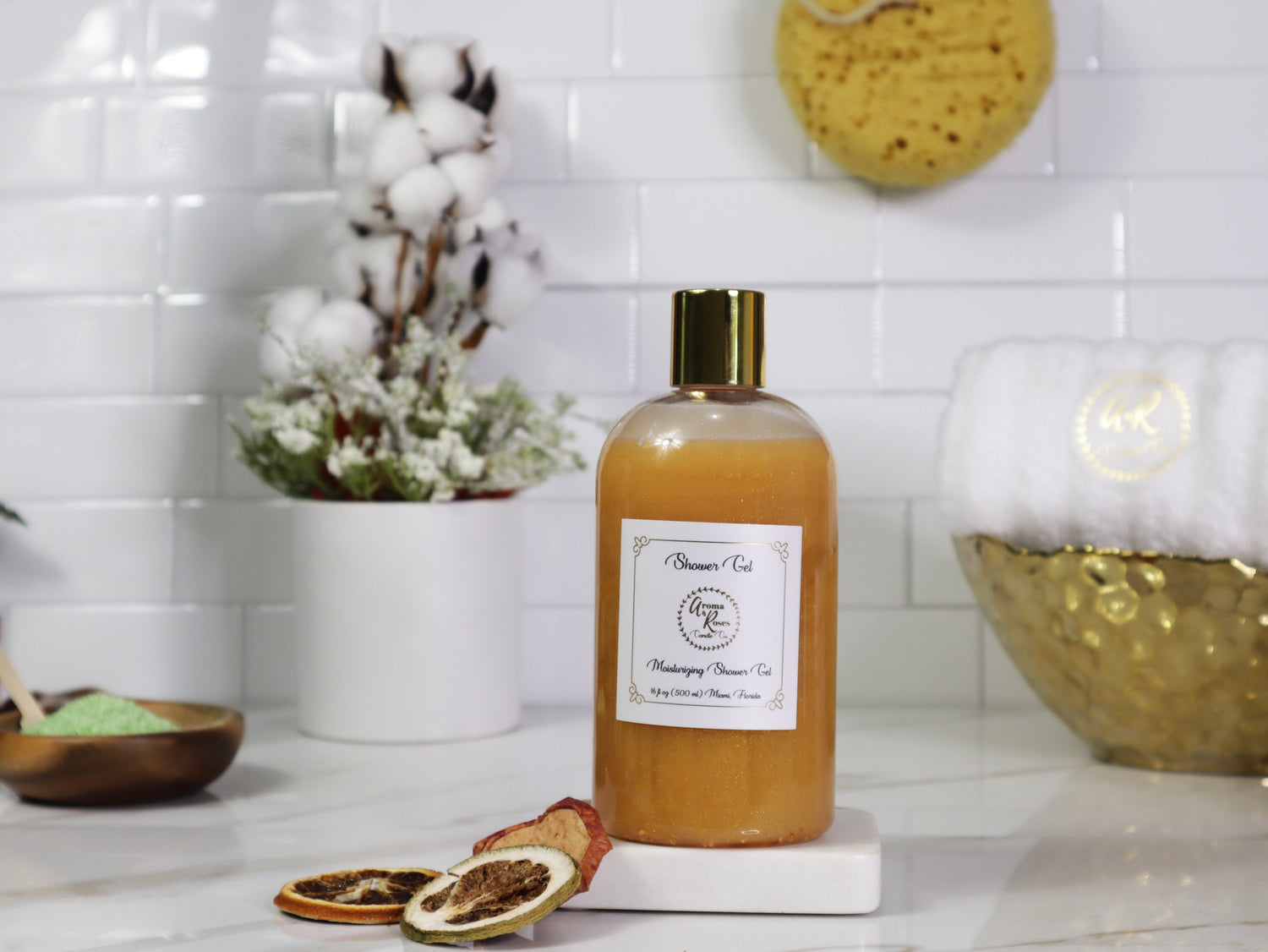 Shower Gel Gold – aromaandrosescandle