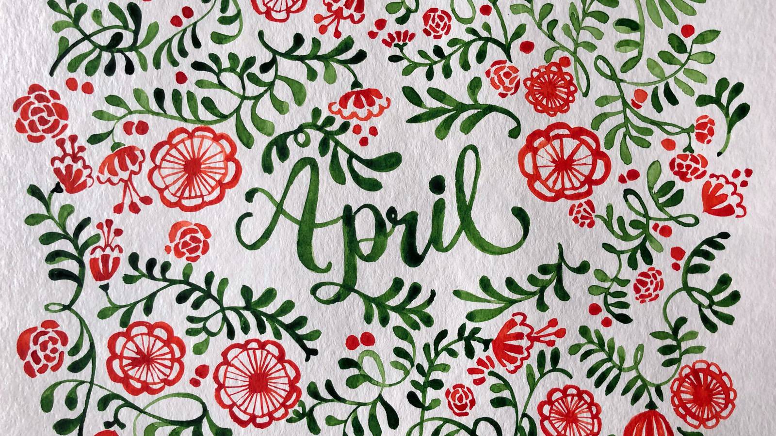 April