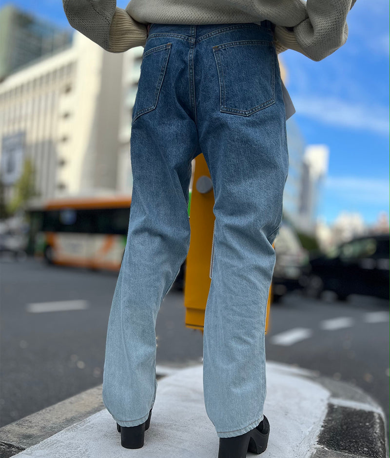 祝日祝日21SS Kudos 2TONE DENIM PANTS デニム | purcellcom.com