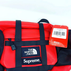 supreme x the north face leather mountain waist bag
