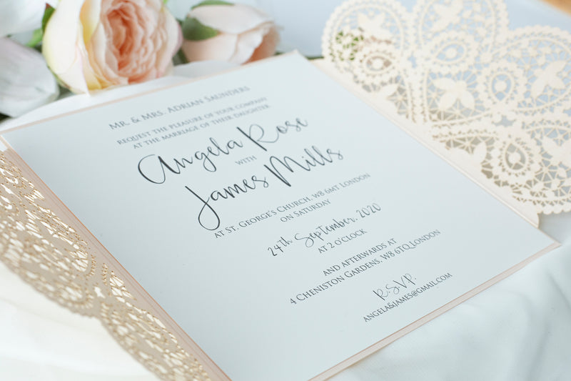 Diy Mach Es Selbst Hochzeitseinladung Laser Cut Kuvert Einladung Wunderholzundpapier