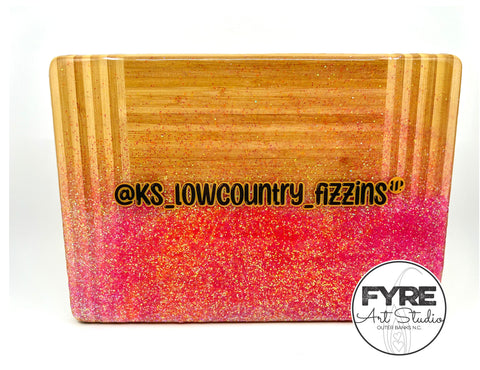 Fyre Art Studio Custom Bamboo Board