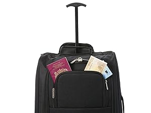 EasyJet 45x36x20 & 56x45x25 Max Large Cabin Hand Luggage Suitcase Trolley  Bags